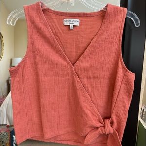 Madewell wrap tank top